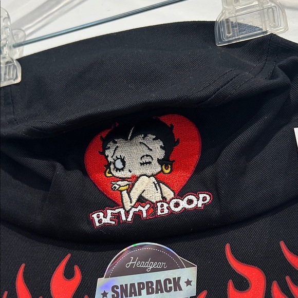 Headgear Classic Betty Boop Black Hoodie and Hat Set new with tag medium - Picture 8 of 10